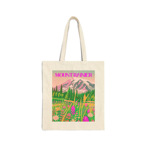 Mount Rainier National Park Tote Bag
