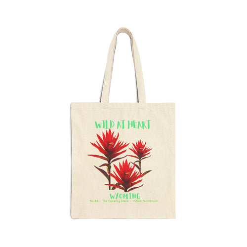 Wyoming Wild at Heart Tote Bag