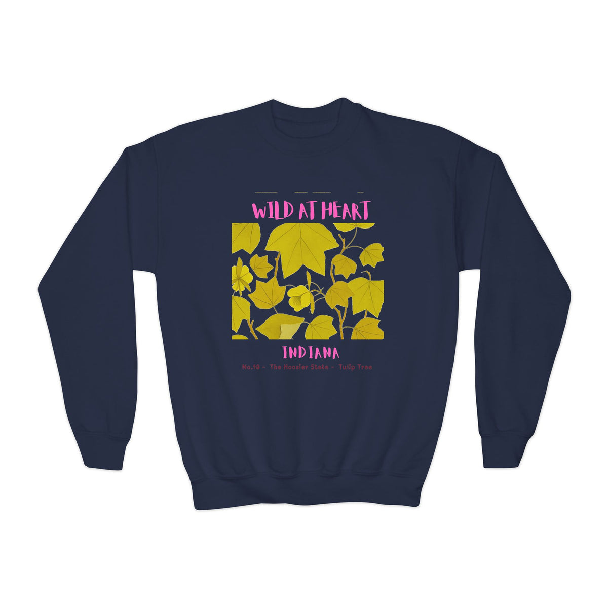 Indiana Wild at Heart Youth Crewneck Sweatshirt