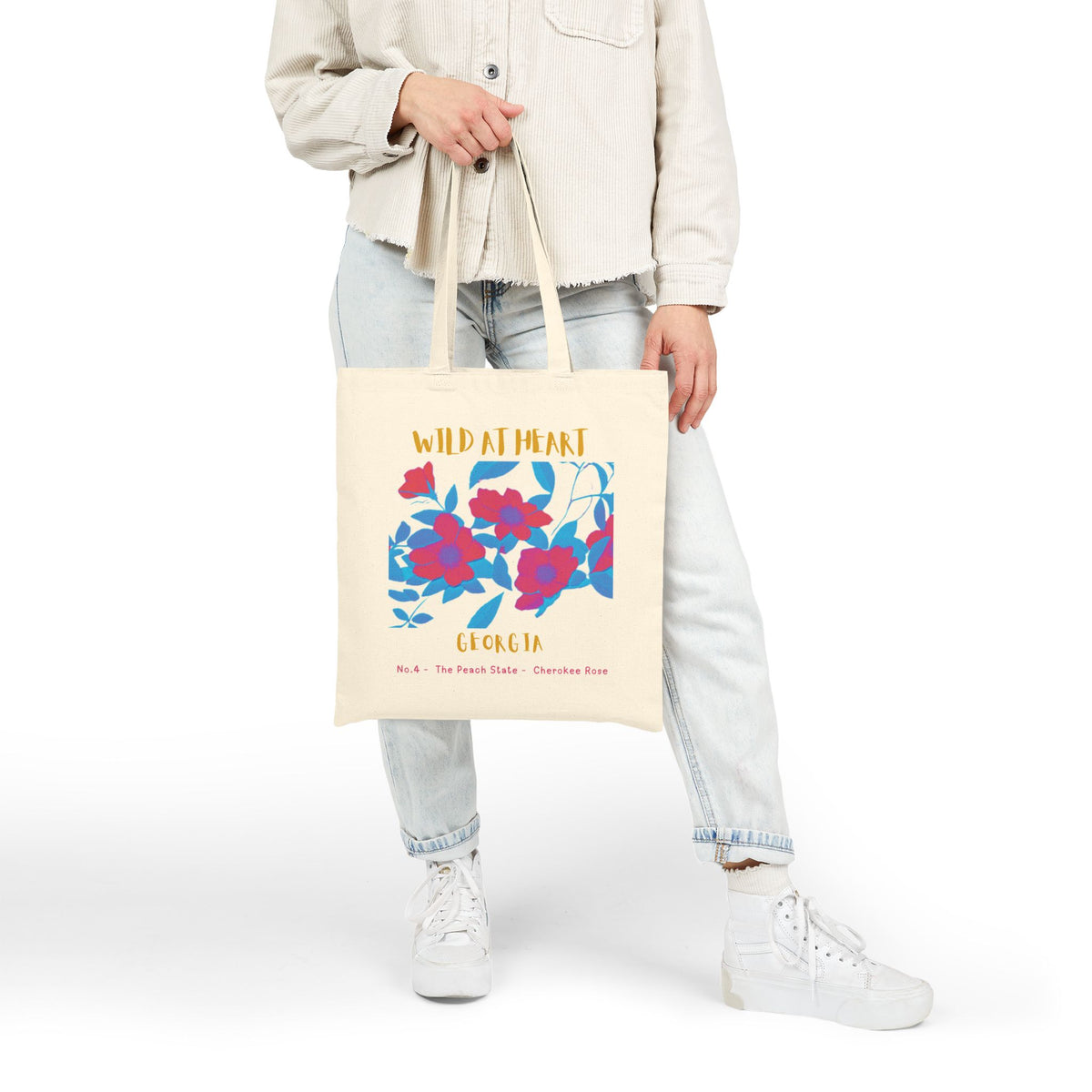 Georgia Wild at Heart Tote Bag