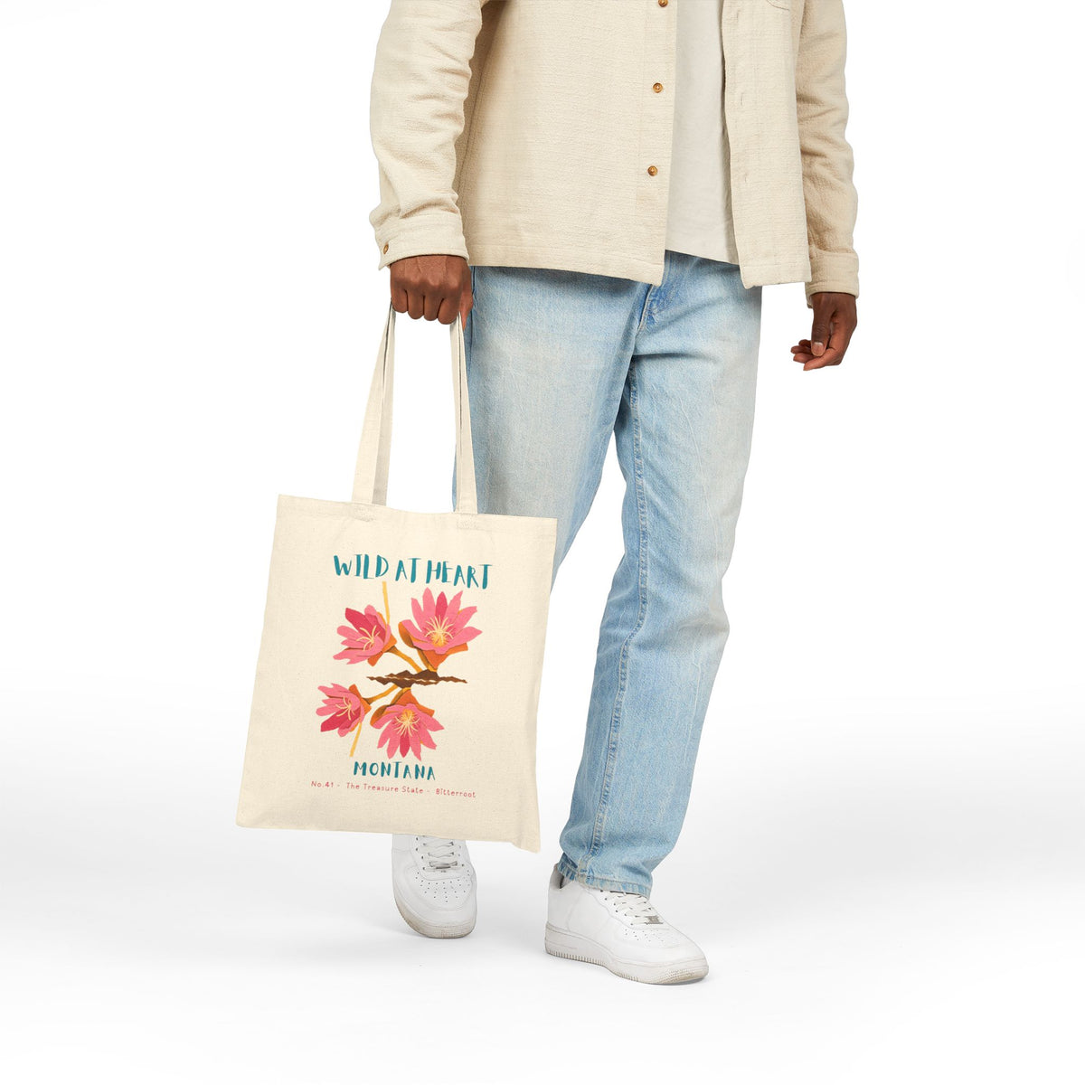 Montana Wild at Heart Tote Bag