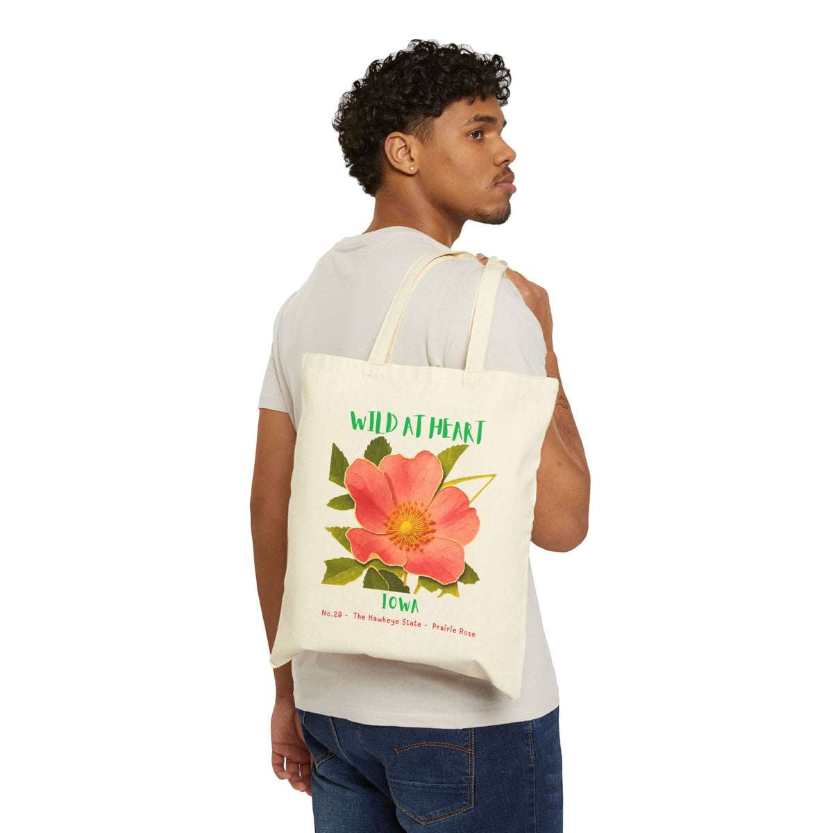 Iowa Wild at Heart Tote Bag