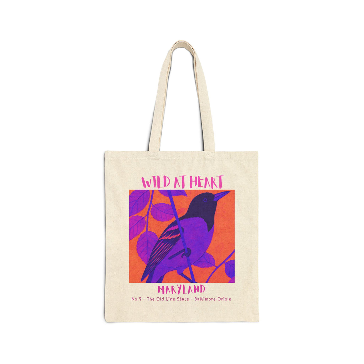 Maryland Wild at Heart Tote Bag