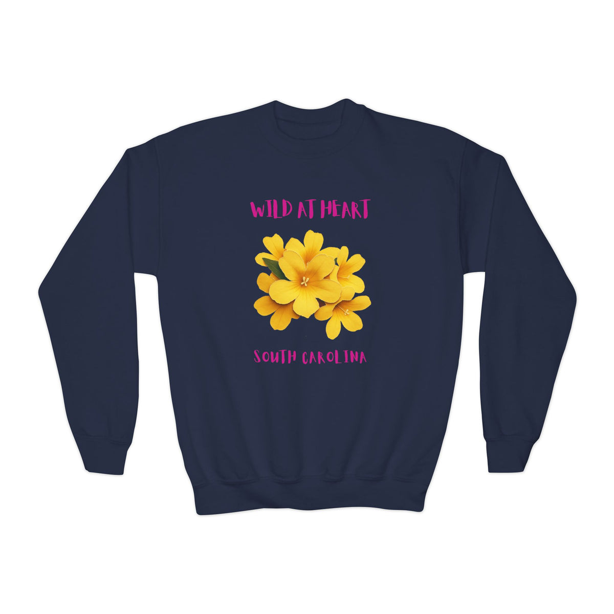South Carolina Wild at Heart Youth Crewneck Sweatshirt