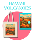 Wild at Heart Hawaii Volcanoes National Park Gift Set – Activity Book + Canvas Tote, Kids Explorer Bundle