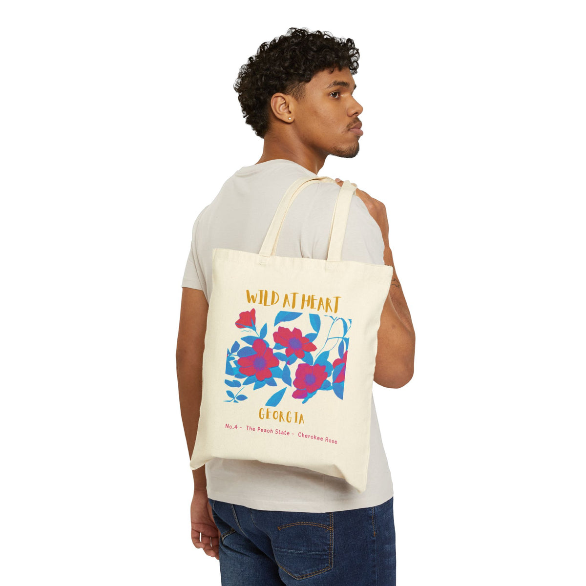 Georgia Wild at Heart Tote Bag