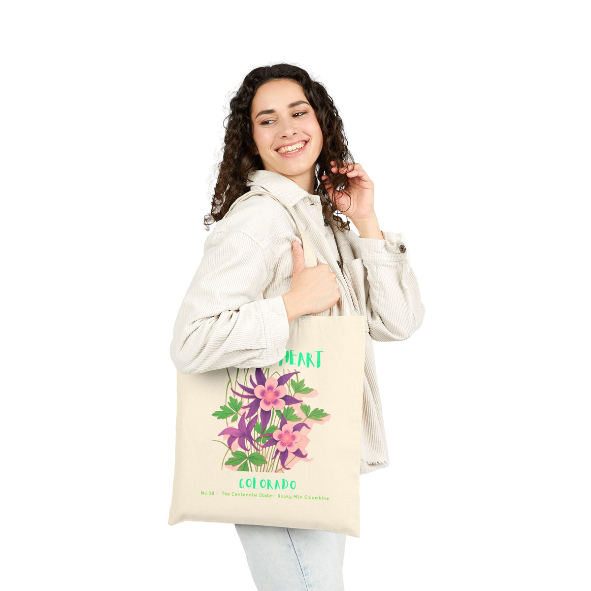 Colorado Wild at Heart Tote Bag