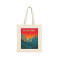 Wild At Heart Yosemite Tote Bag — Vintage National Park Canvas Tote