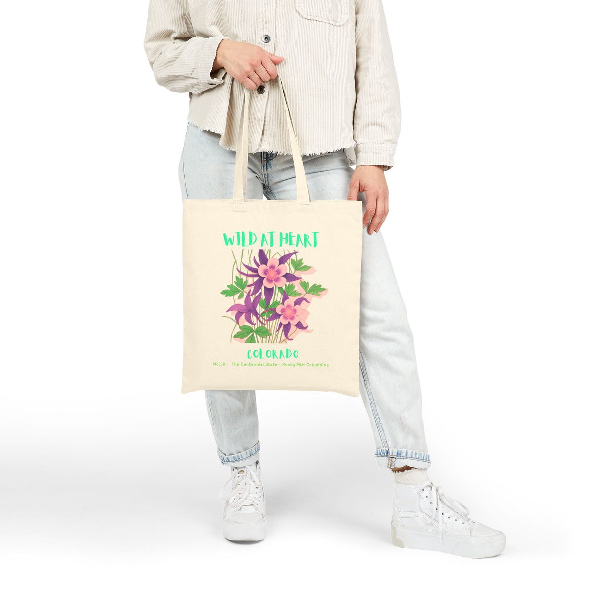 Colorado Wild at Heart Tote Bag