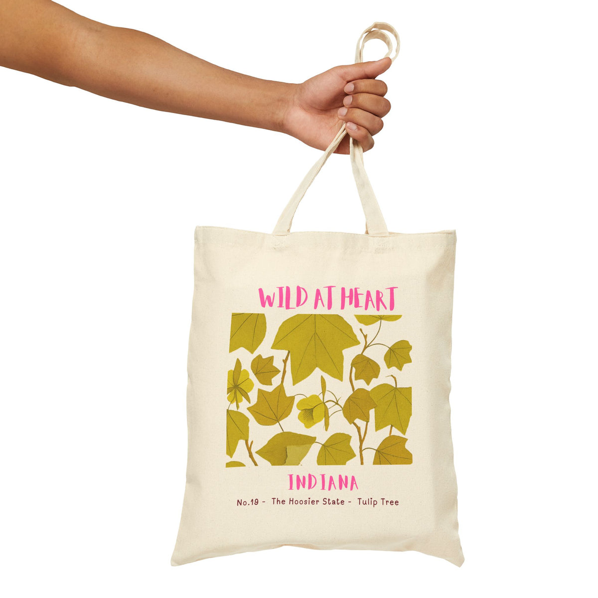 Indiana Wild at Heart Tote Bag