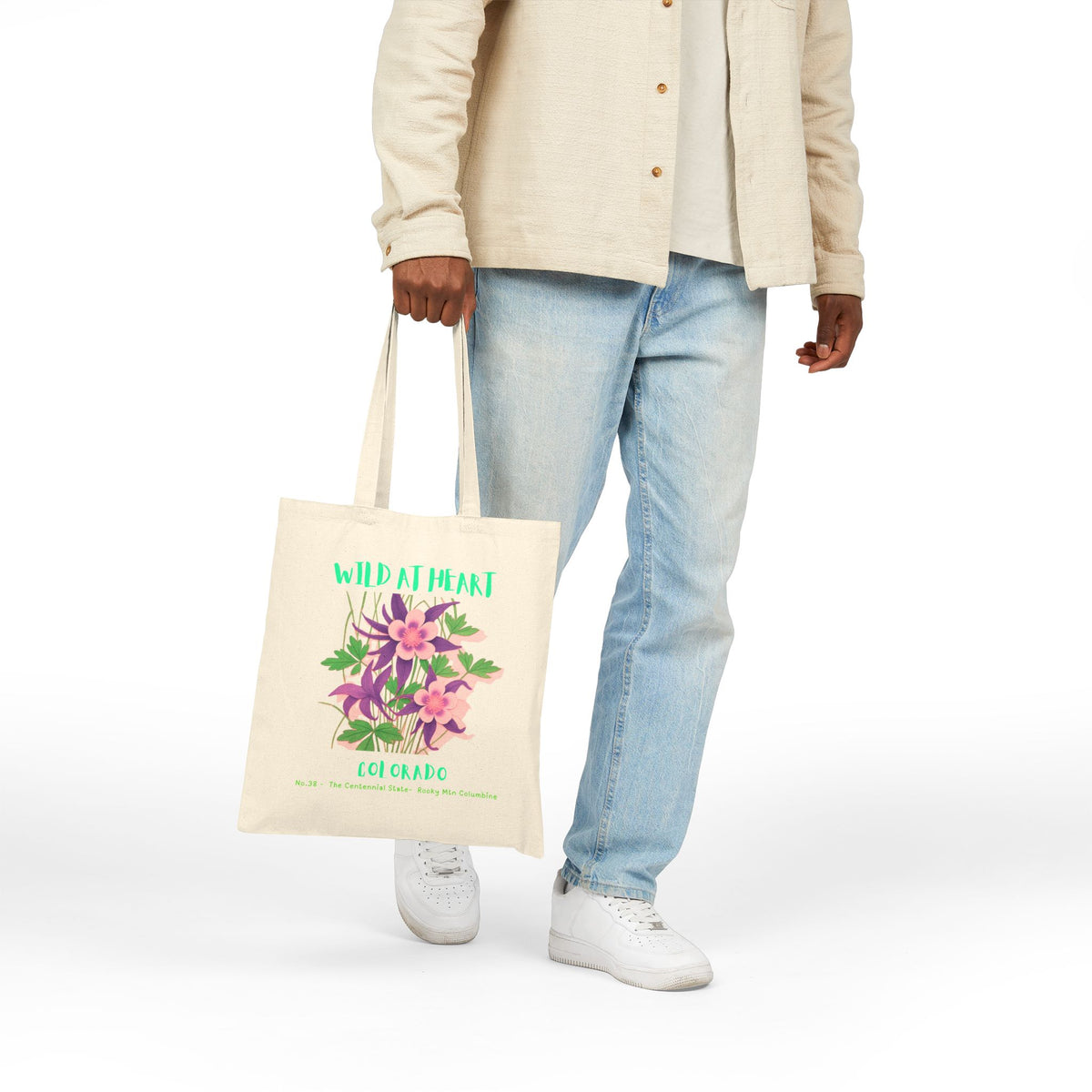 Colorado Wild at Heart Tote Bag