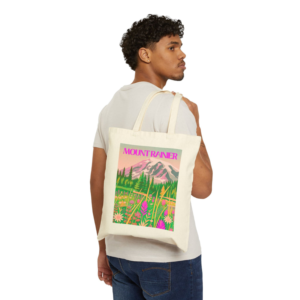 Mount Rainier National Park Tote Bag