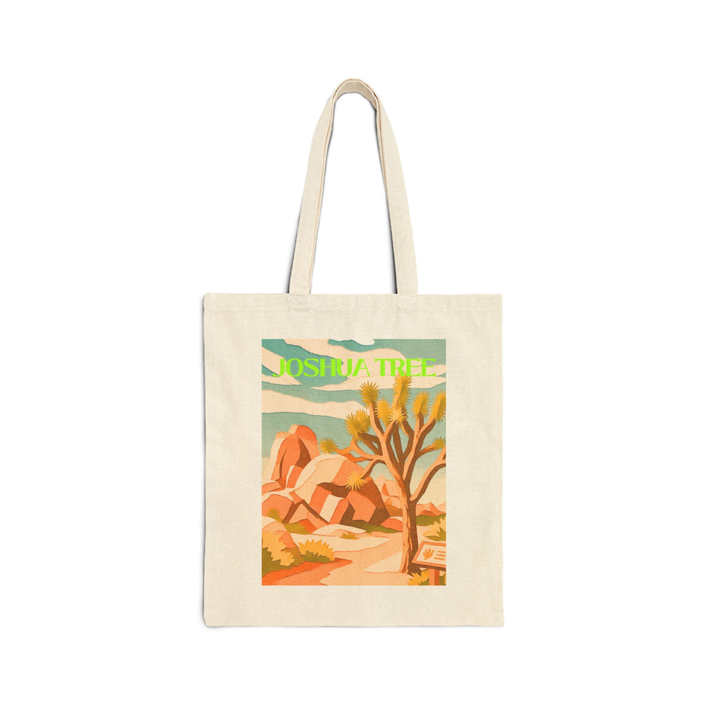 Joshua Tree Wild at Heart Tote - Retro National Park Tote