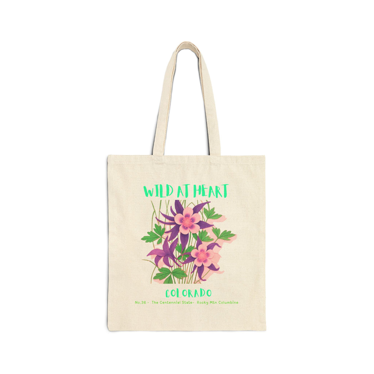 Colorado Wild at Heart Tote Bag