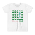 Yellowstone Kids Tee, Bison Pattern with Old Faithful, National Park Graphic Shirt, Kids Yellowstone T-shirt