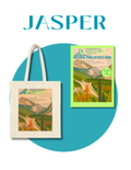 Wild at Heart Jasper National Park Gift Set – Activity Book + Canvas Tote, Kids Explorer Bundle