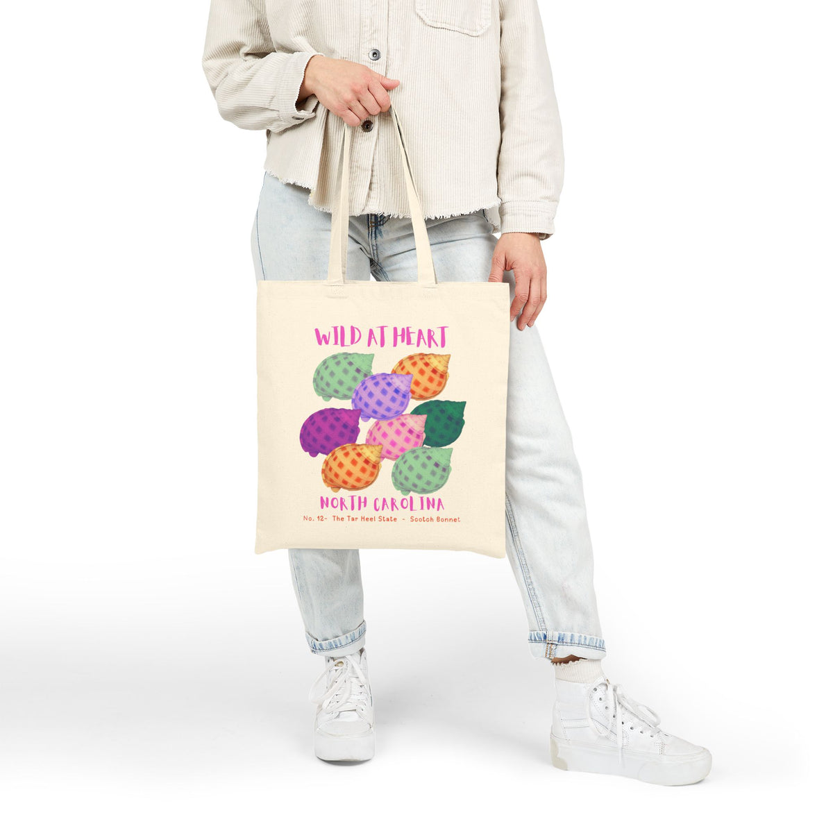 North Carolina Wild at Heart Tote Bag