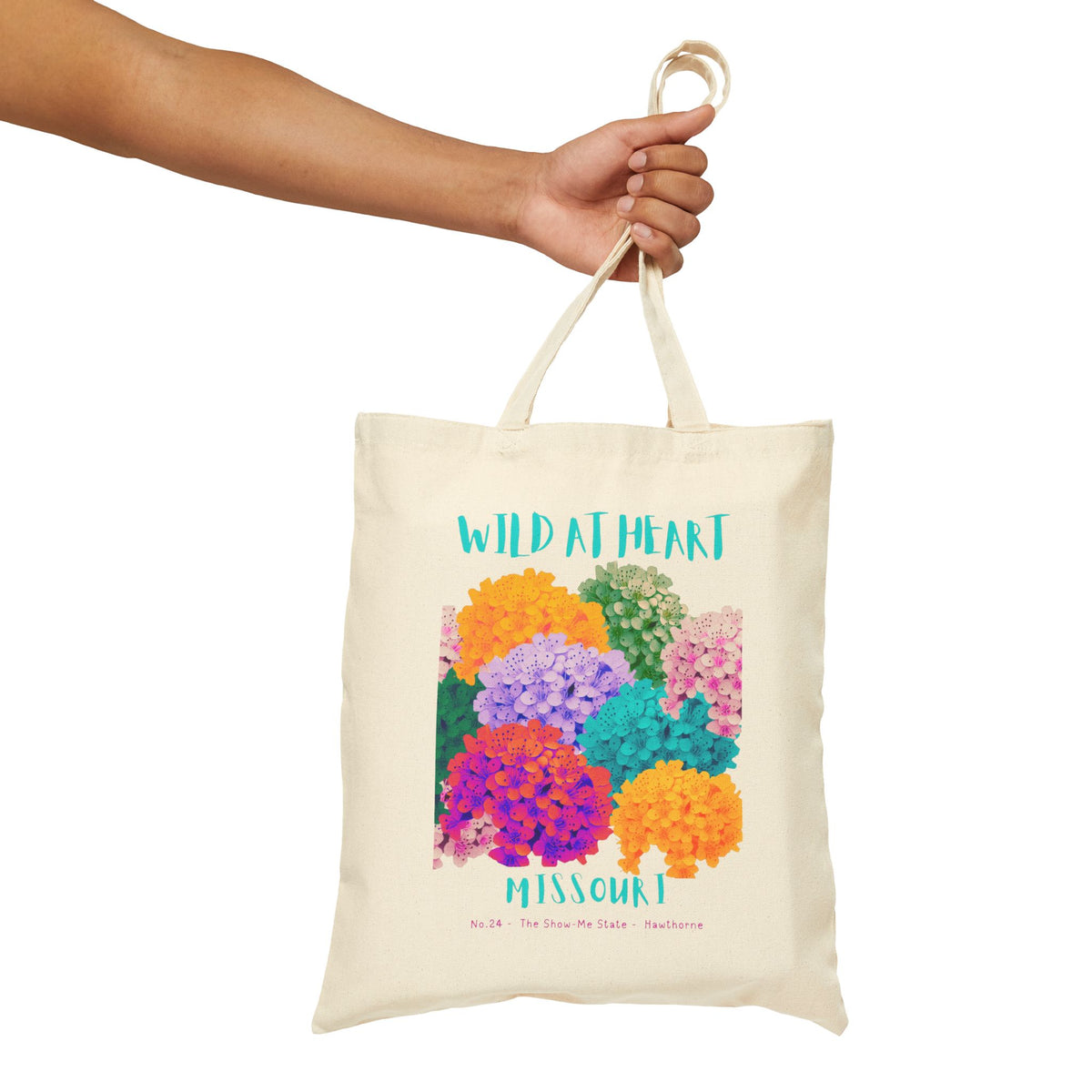 Missouri Wild at Heart Tote Bag