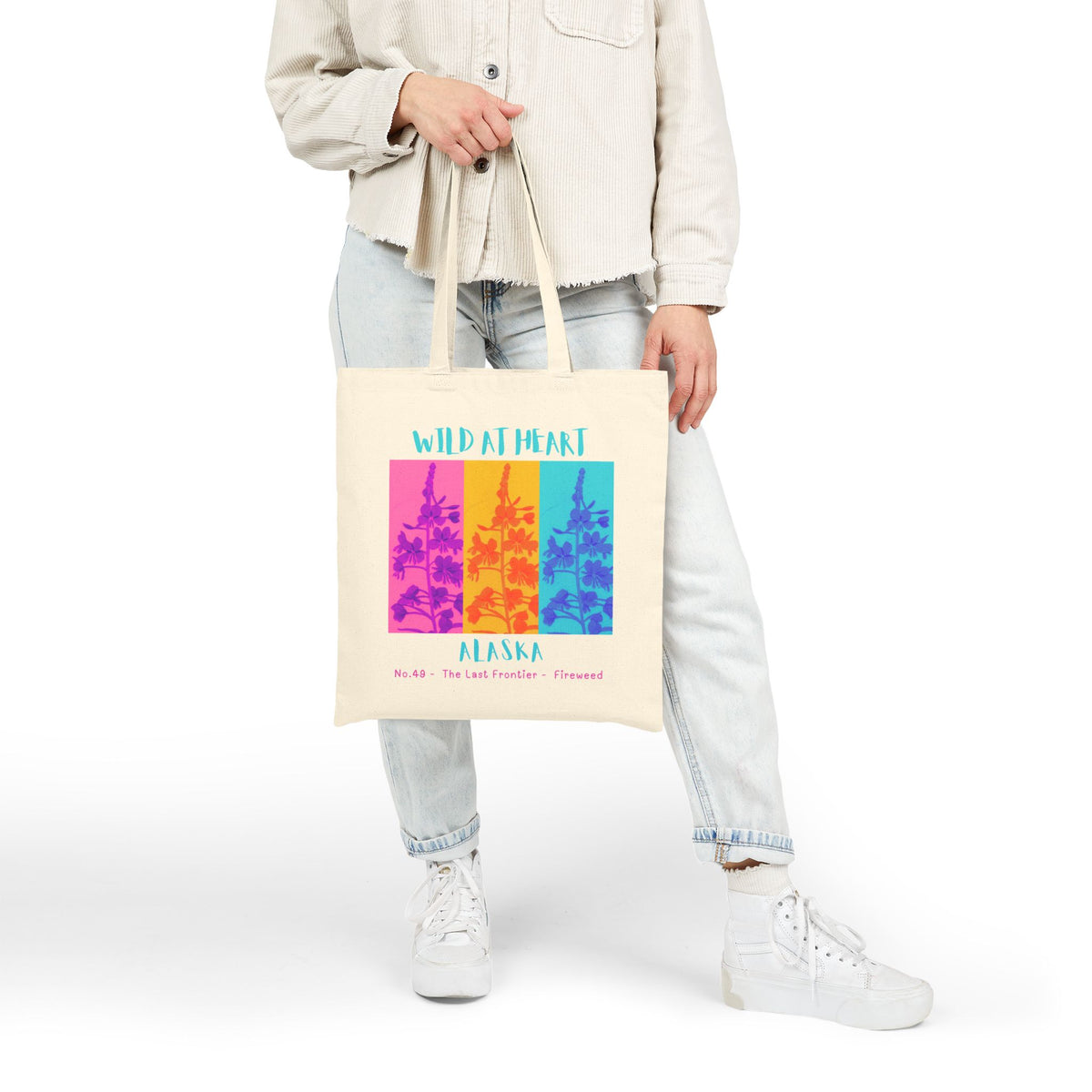 Alaska Wild at Heart Tote Bag