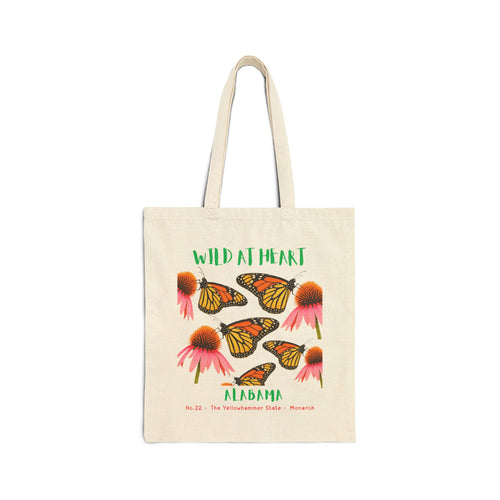 Alabama Wild at Heart Tote Bag