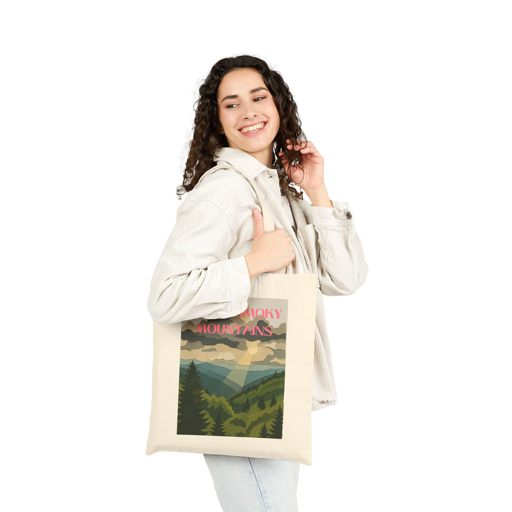 Wild at Heart Great Smoky Mountains Tote Bag – Canvas Tote, Kids Adventure Gift