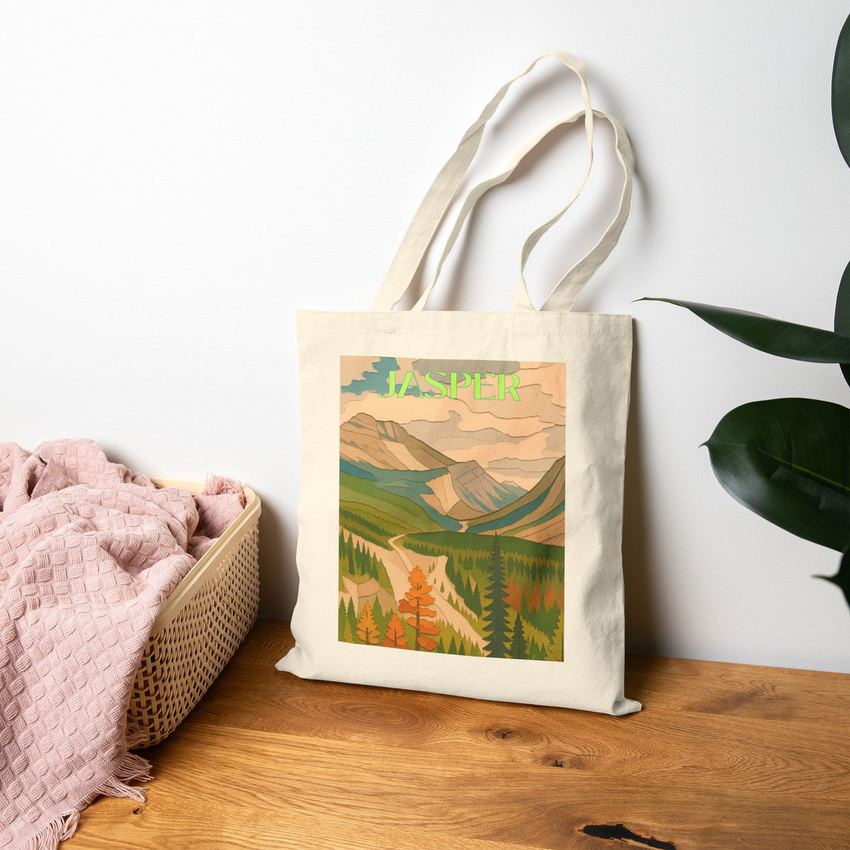 Wild at Heart Jasper Tote Bag – Canvas Tote, Kids Adventure Gift