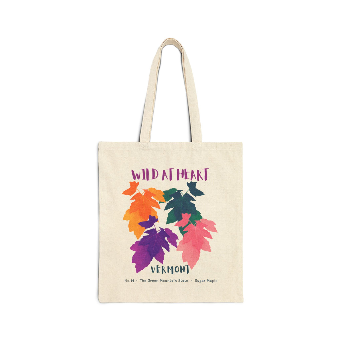 Vermont Wild at Heart Tote Bag