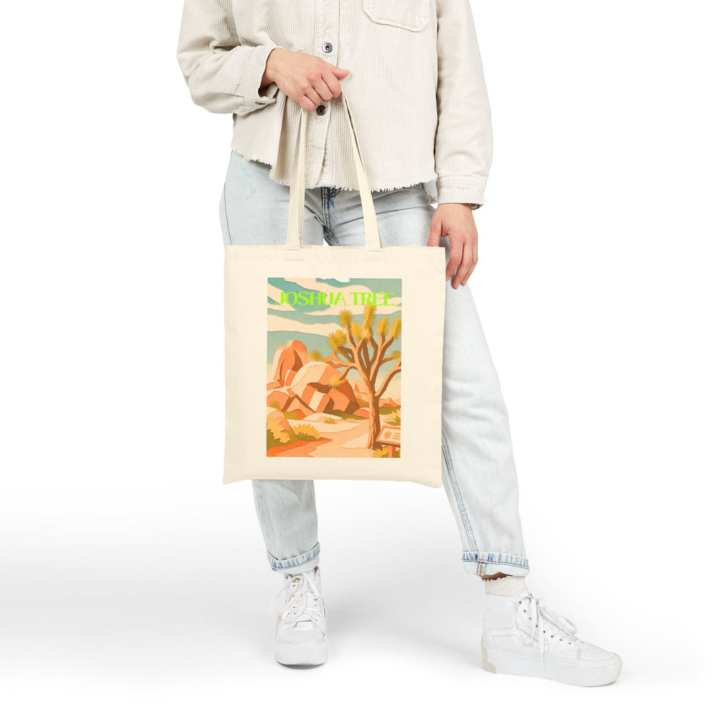 Joshua Tree Wild at Heart Tote - Retro National Park Tote