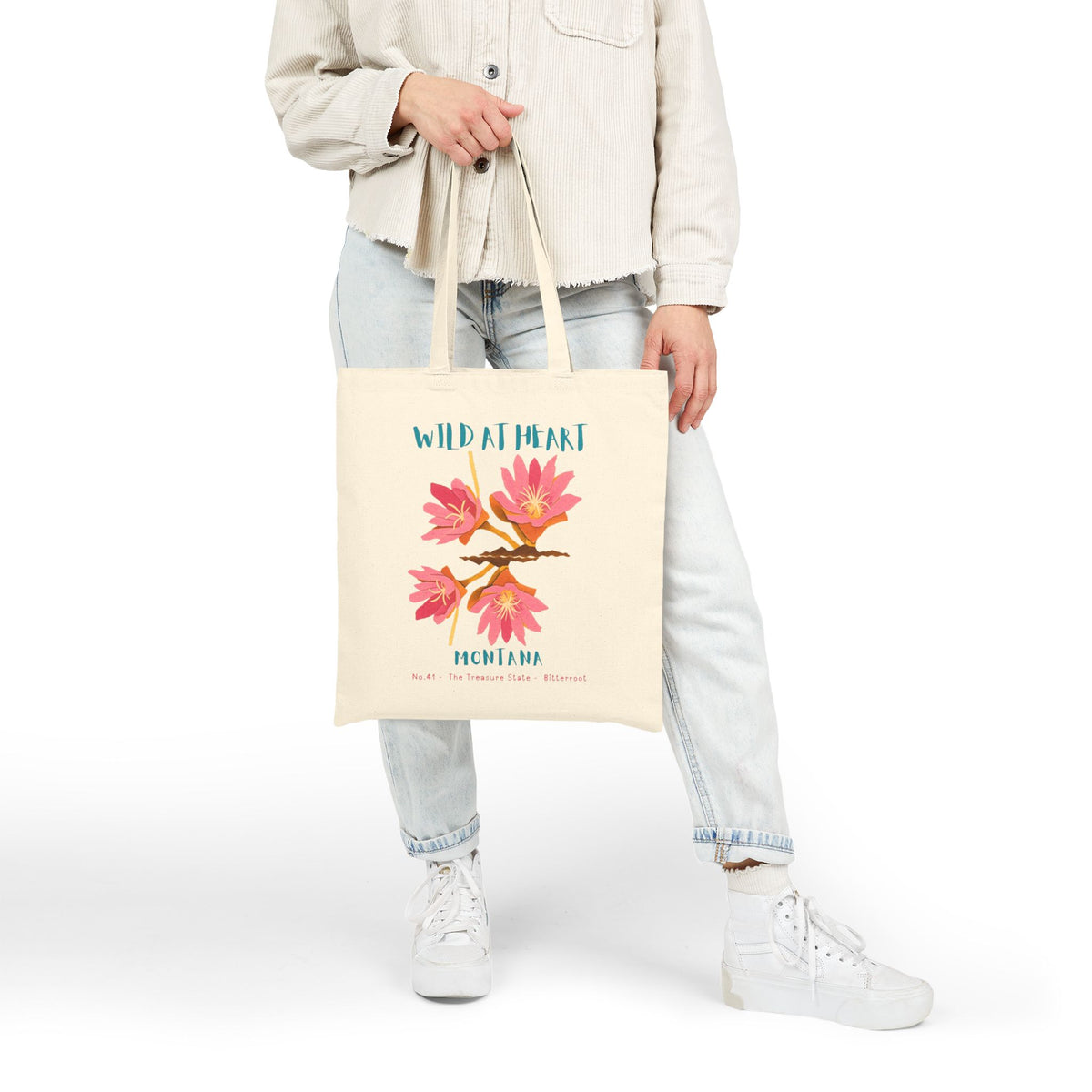 Montana Wild at Heart Tote Bag