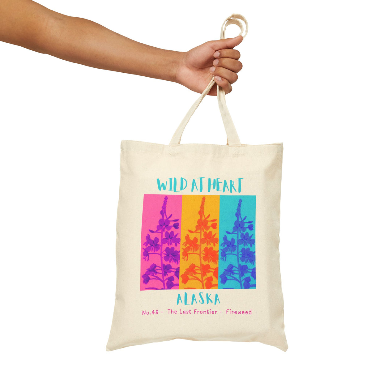 Alaska Wild at Heart Tote Bag