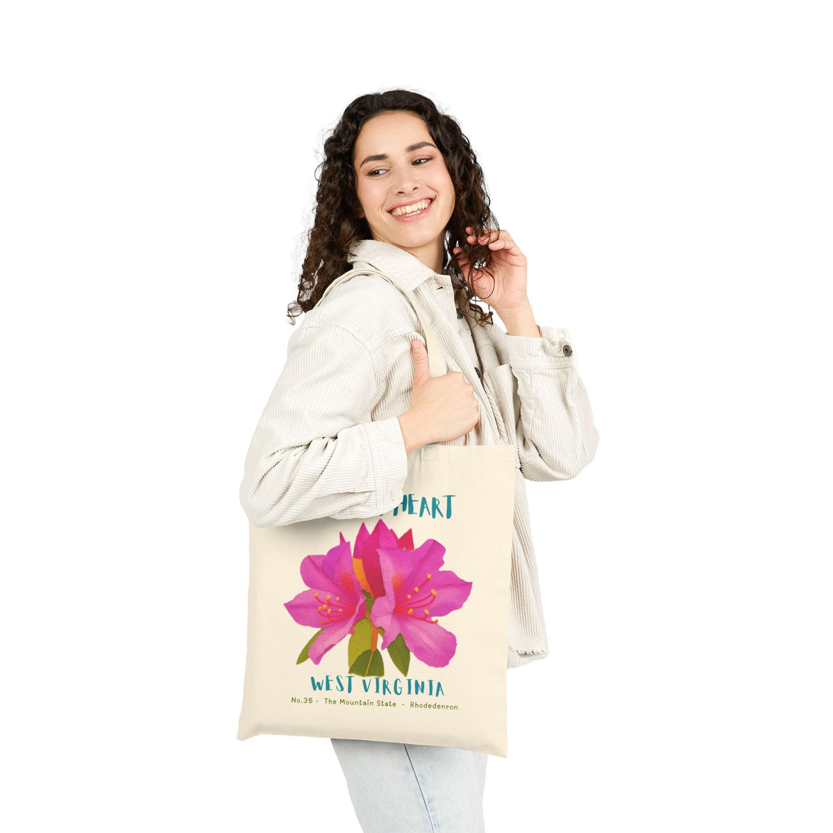 West Virginia Wild at Heart Tote Bag