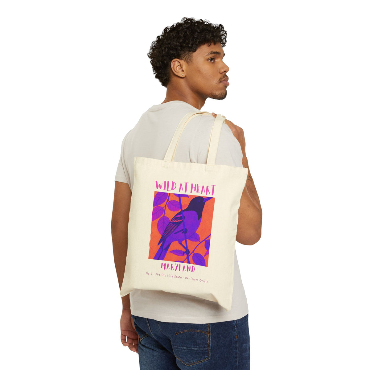 Maryland Wild at Heart Tote Bag