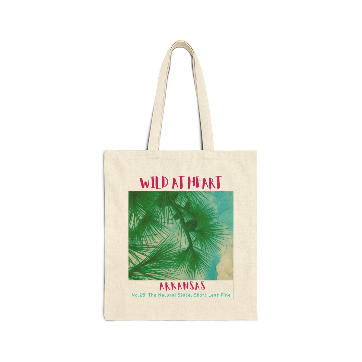 Arkansas Wild at Heart Tote Bag