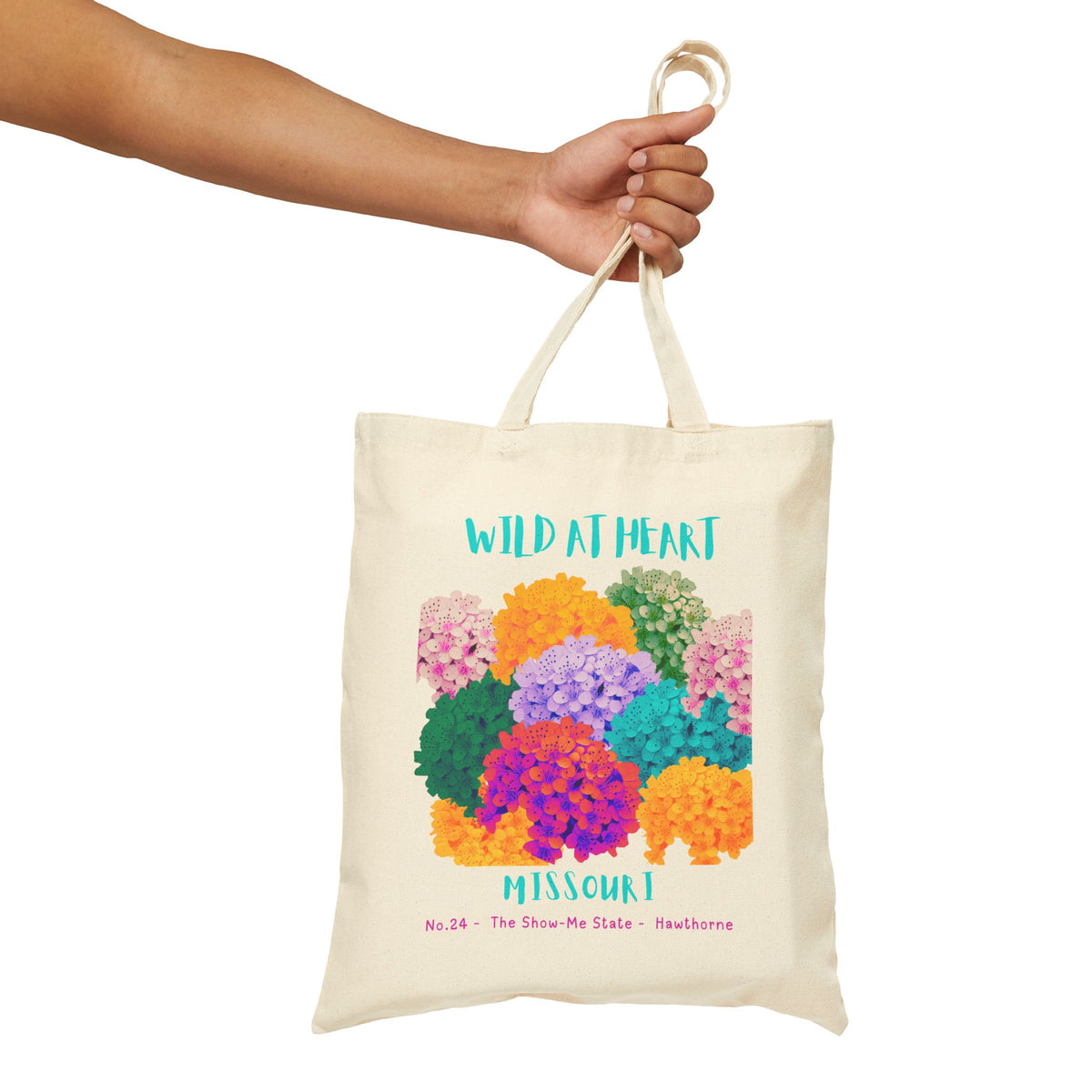 Missouri Wild at Heart Tote Bag