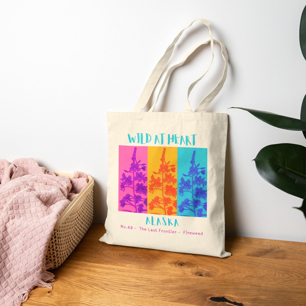 Alaska Wild at Heart Tote Bag