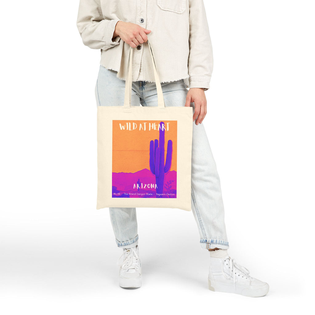 Arizona Wild at Heart Tote Bag