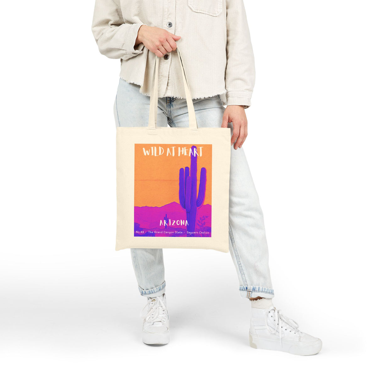 Arizona Wild at Heart Tote Bag