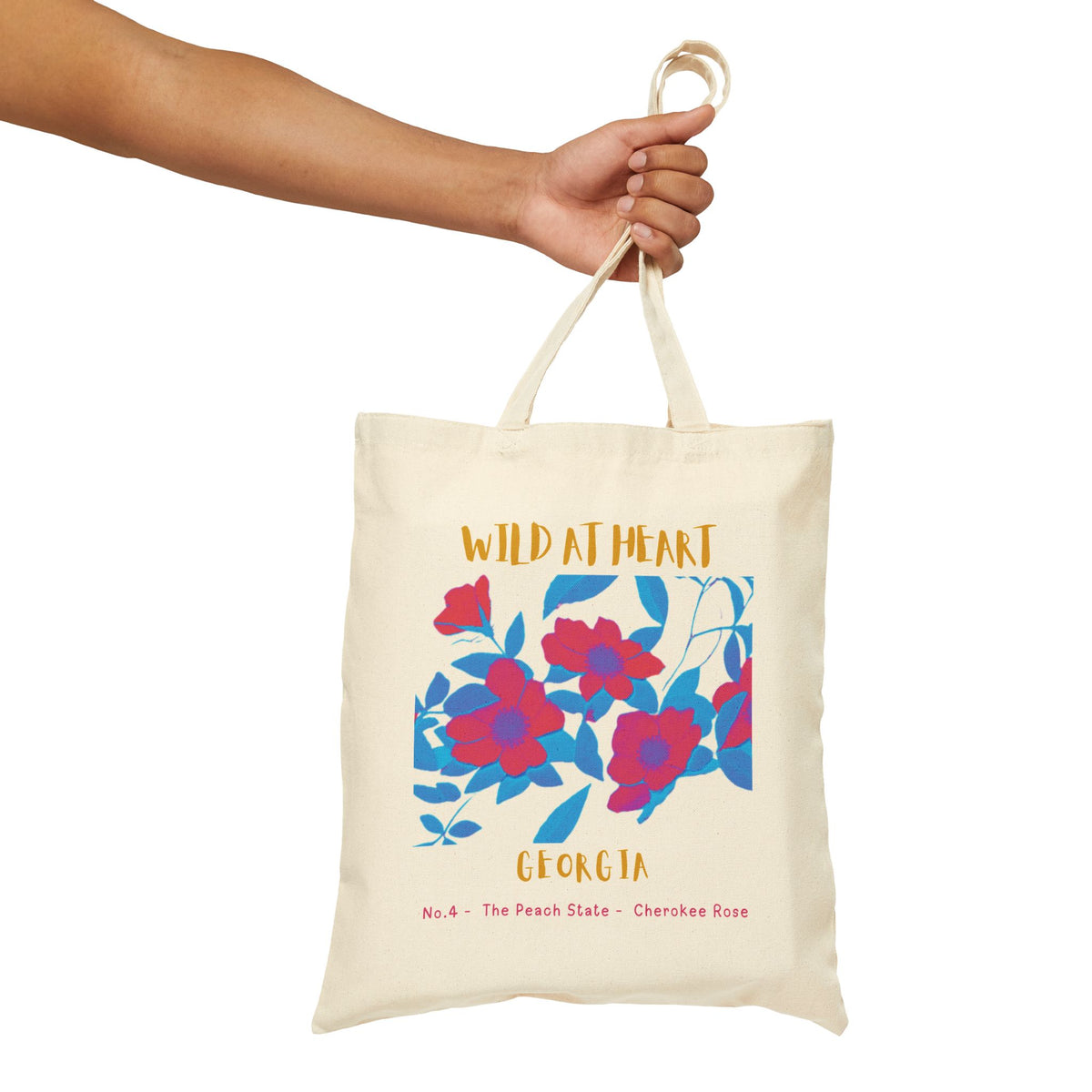 Georgia Wild at Heart Tote Bag