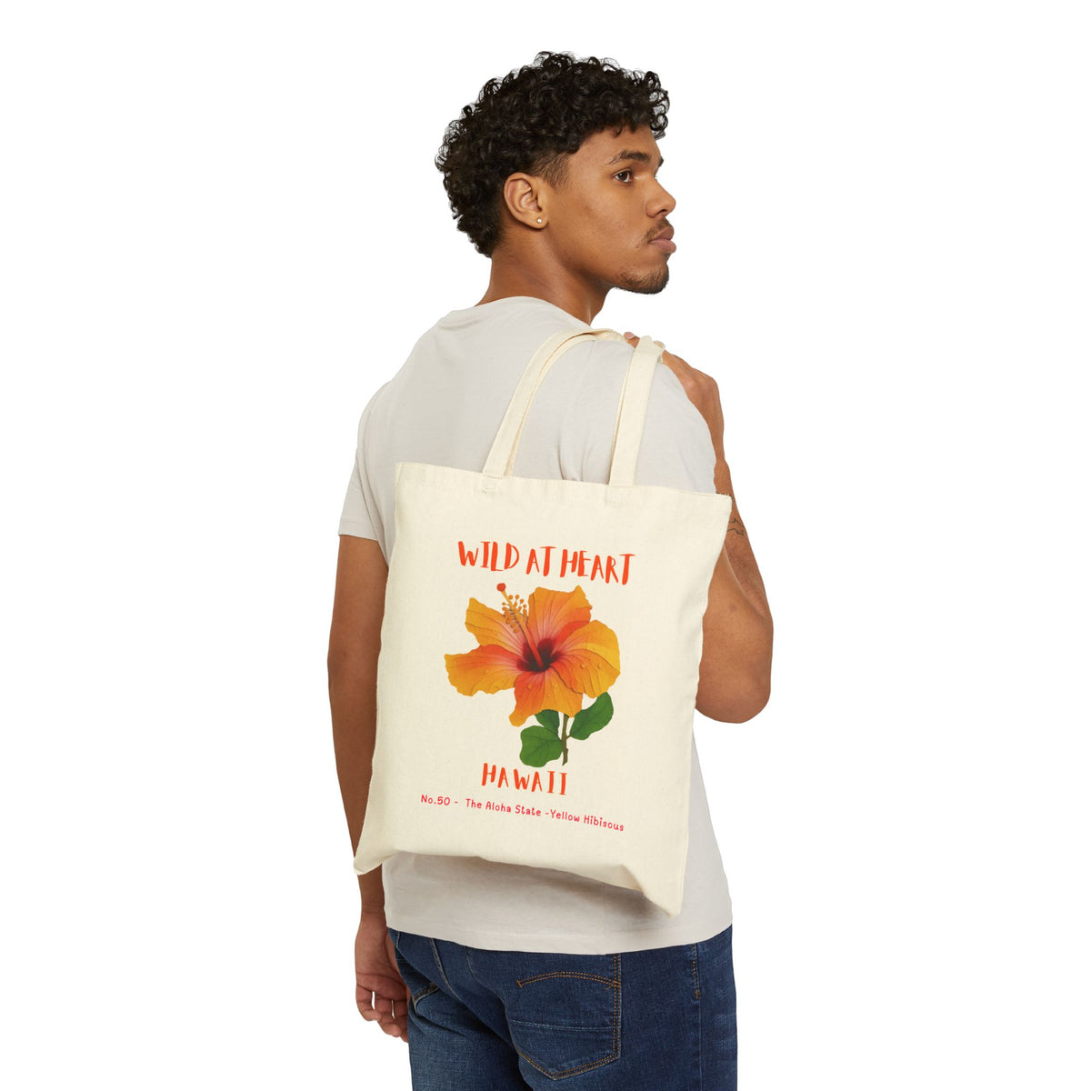 Hawaii Wild at Heart Tote Bag