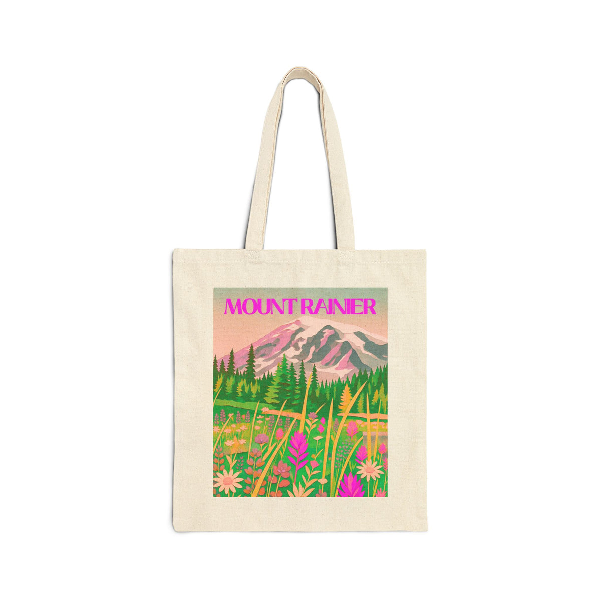 Mount Rainier National Park Tote Bag