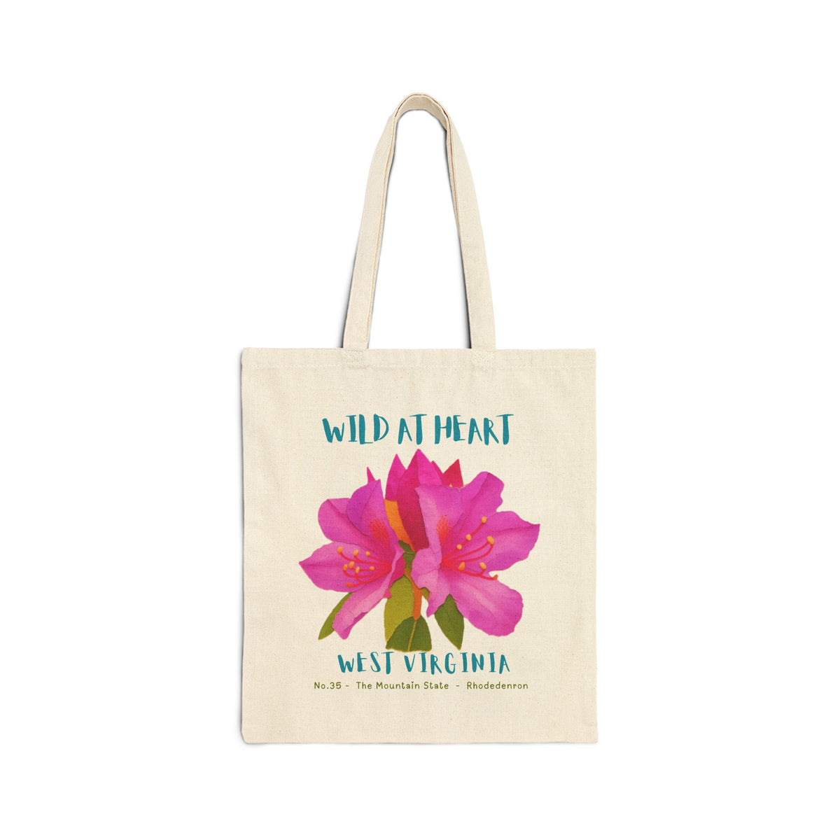 West Virginia Wild at Heart Tote Bag