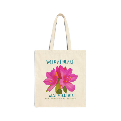 West Virginia Wild at Heart Tote Bag