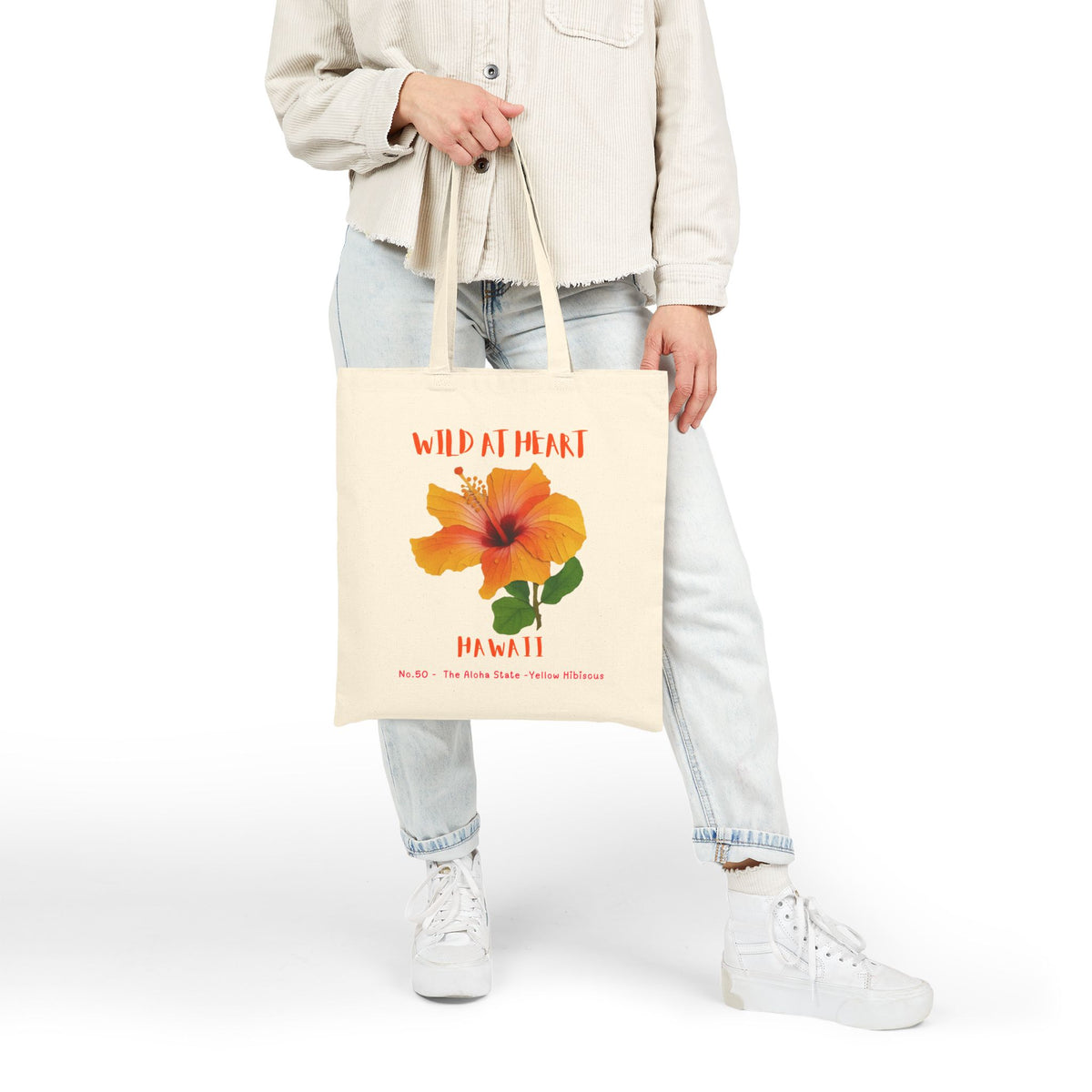 Hawaii Wild at Heart Tote Bag