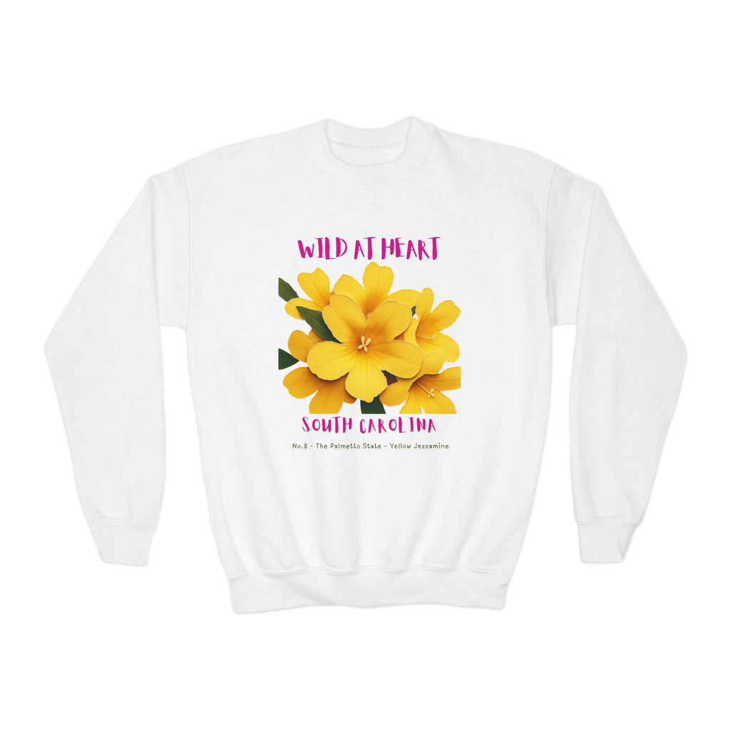 South Carolina Wild at Heart Youth Crewneck Sweatshirt