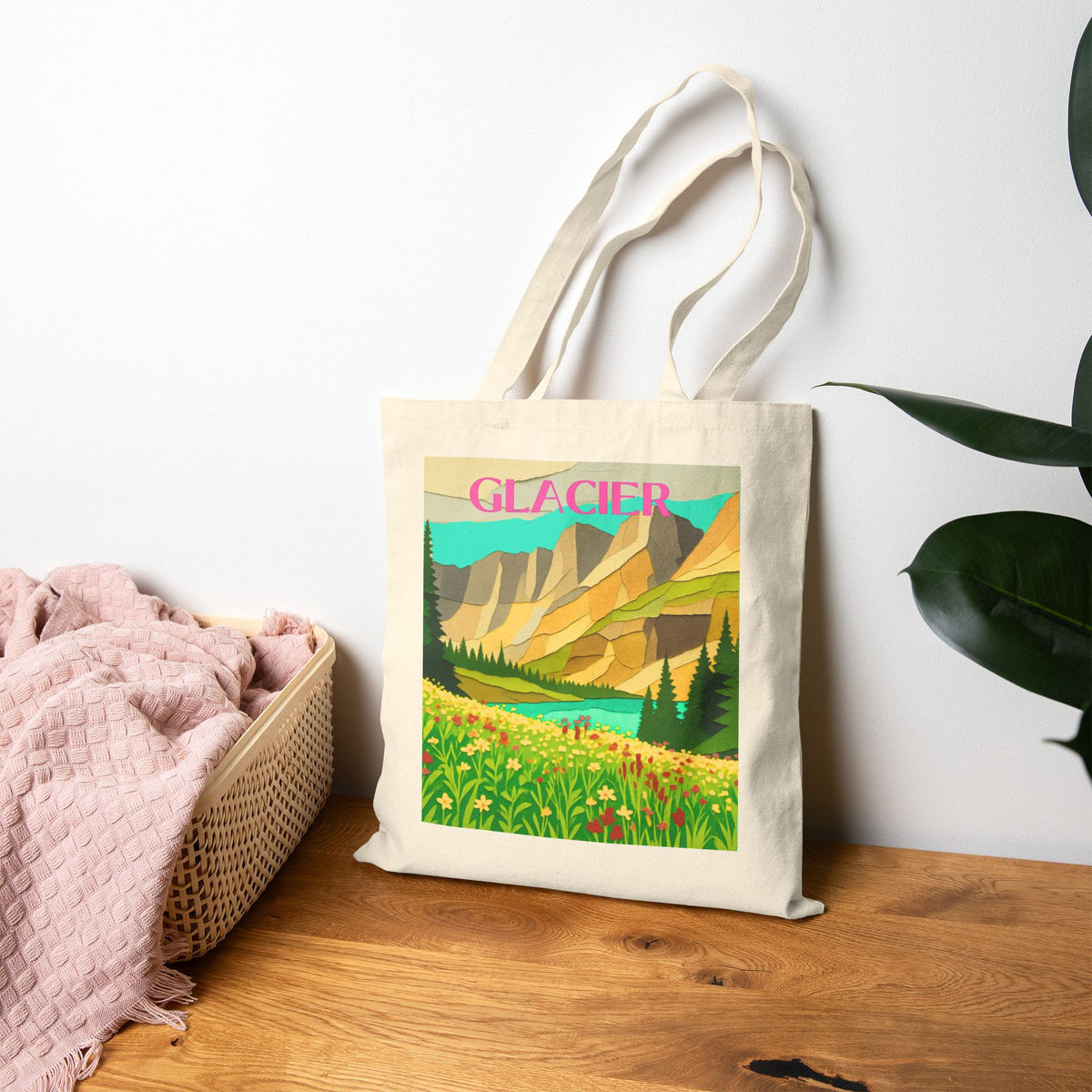 Glacier National Park Tote Bag