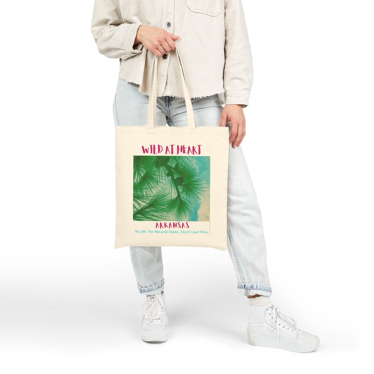 Arkansas Wild at Heart Tote Bag