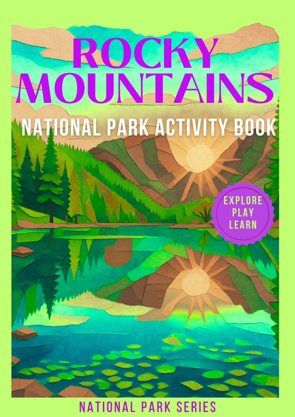 Rocky Mountain National Park Activity Book for Kids