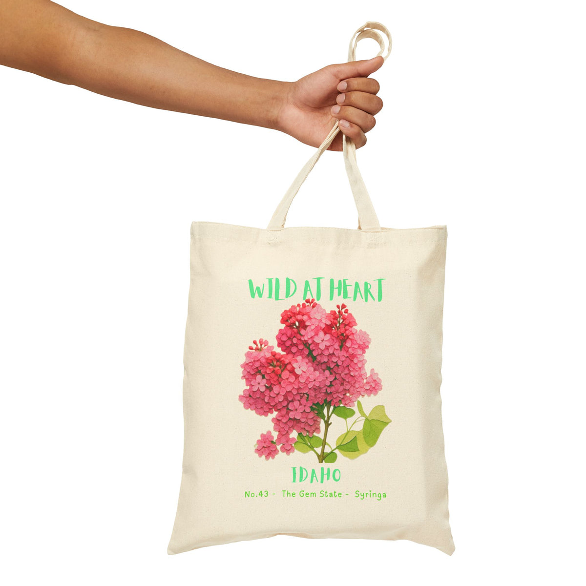 Idaho Wild at Heart Tote Bag