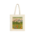 Mount Rainier Wild at Heart Tote - Retro National Park Bag