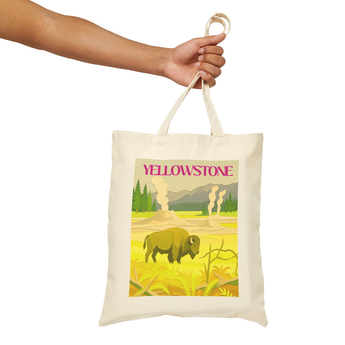 Wild at Heart Yellowstone National Park Gift Set – Activity Book + Canvas Tote, Kids Explorer Bundle